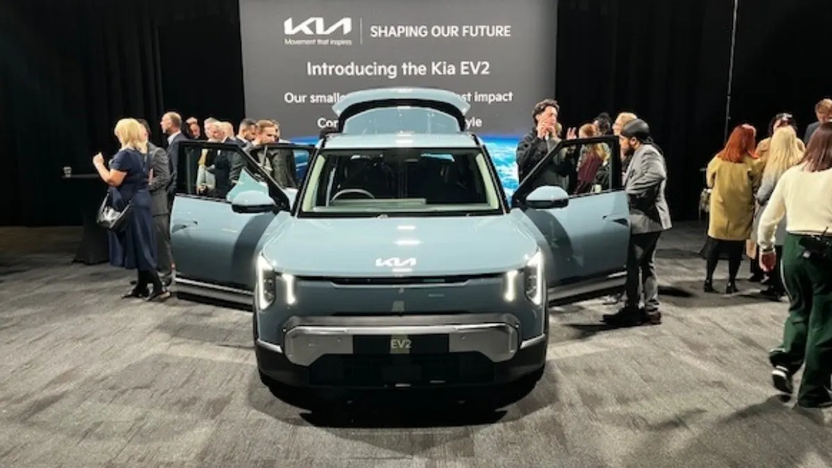 The Striking and Modern Kia EV2