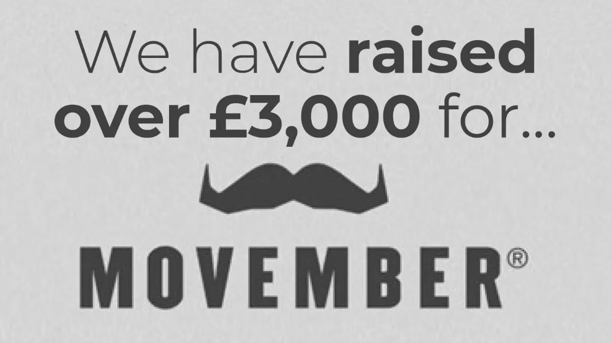 JCB Group donates over £3,000 to Movember