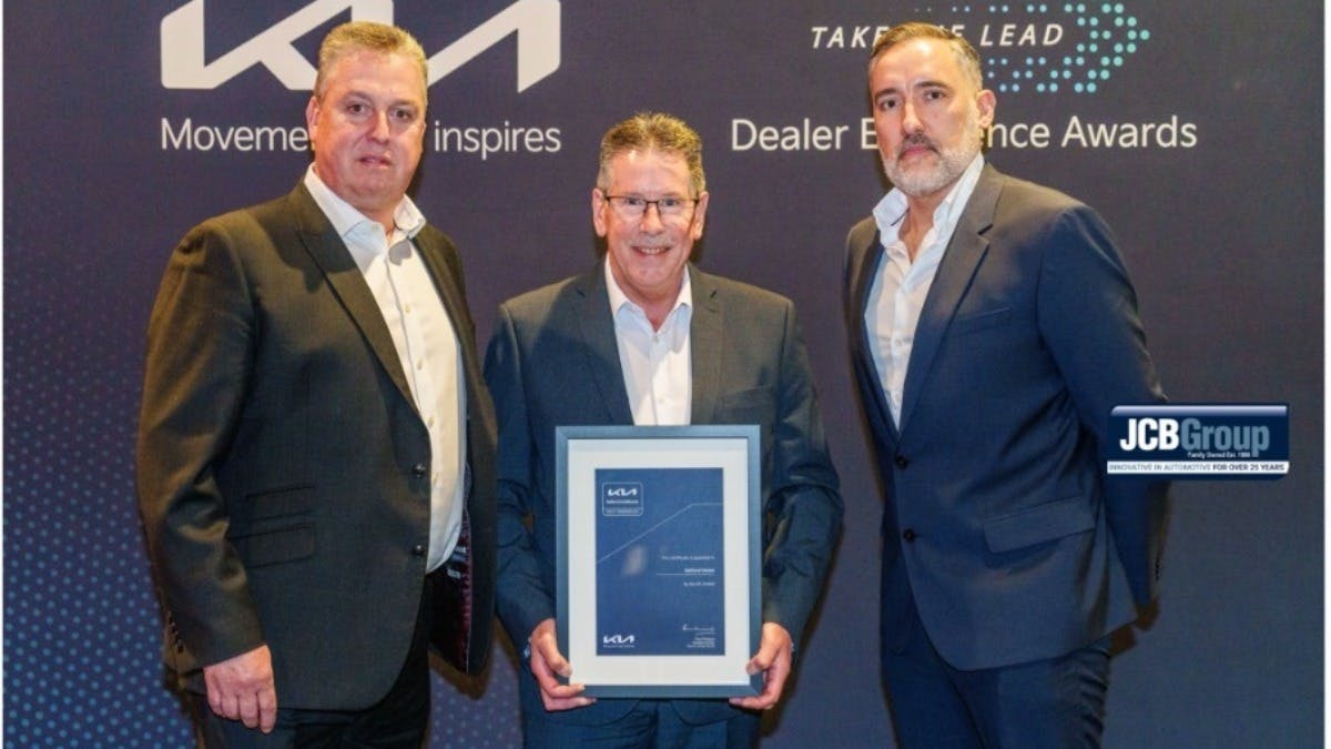 ASHFORD ORBITAL KIA (PART OF THE JCB GROUP) TAKES THE LEAD IN KIA DEALER EXCELLENCE AWARDS