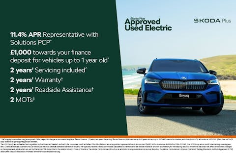 Škoda Used Electric Car Offer