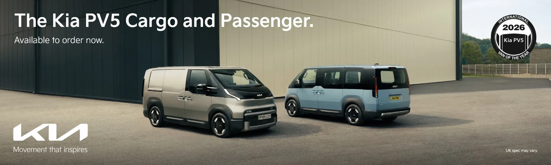 kia  New Van Offer