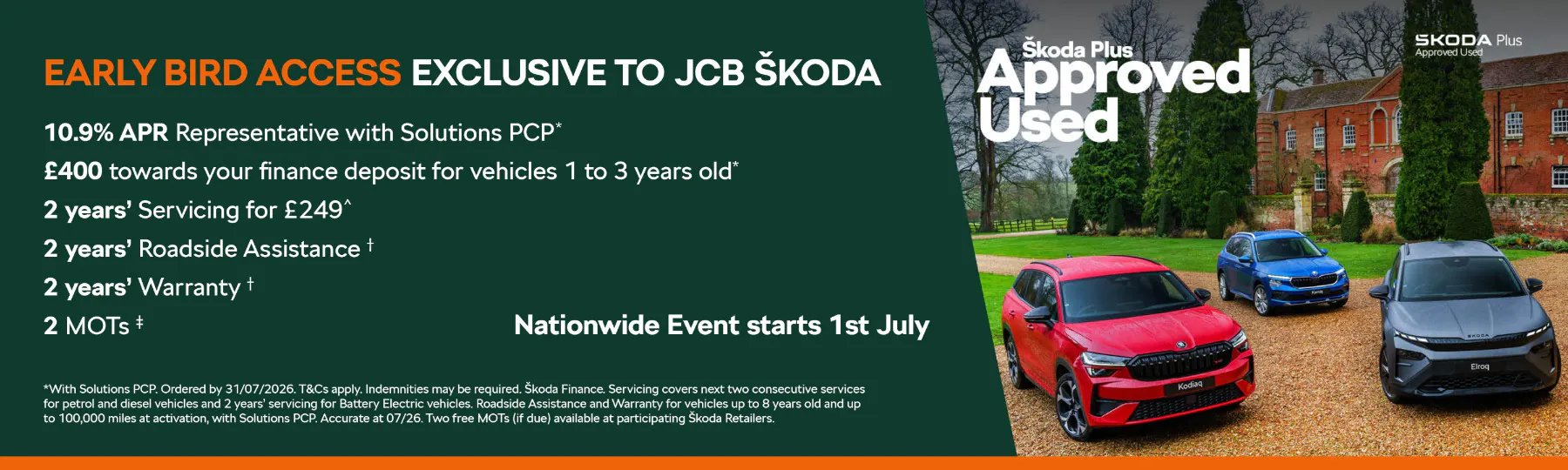 SKODA  Used Car Offer