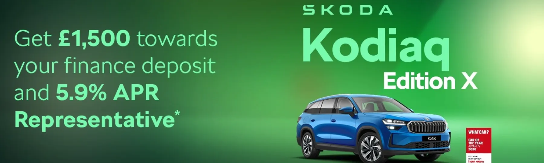 SKODA  New Car Offer