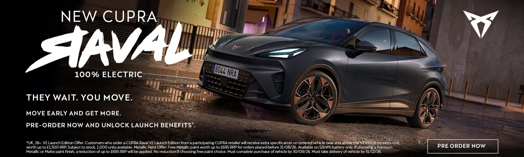 CUPRA  New Car Offer