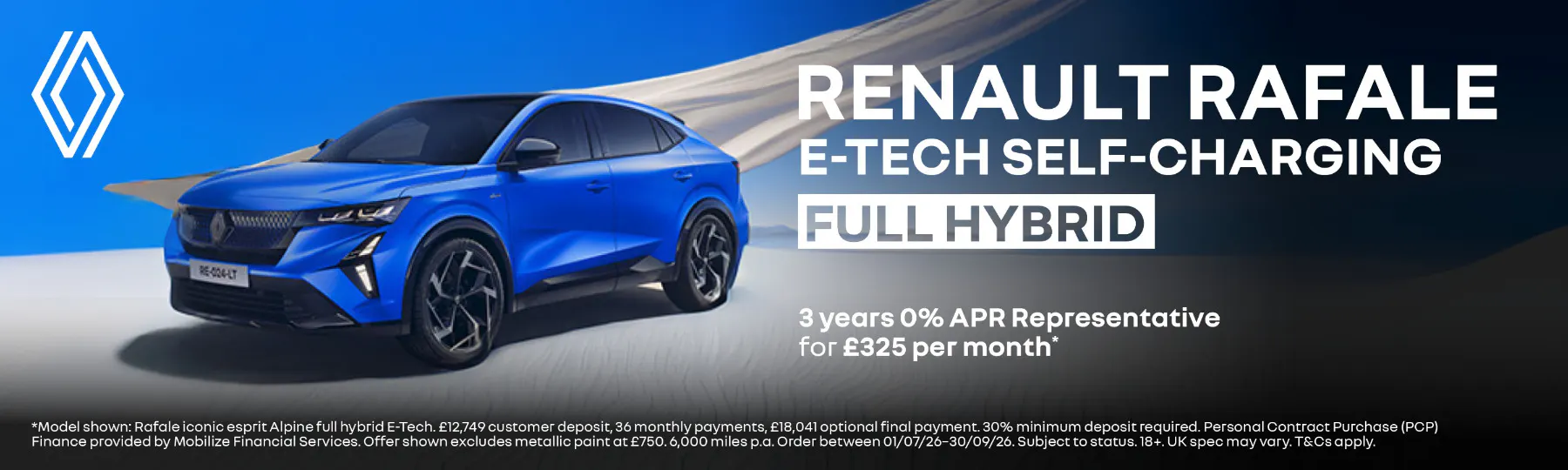 RENAULT RAFALE New Car Offer