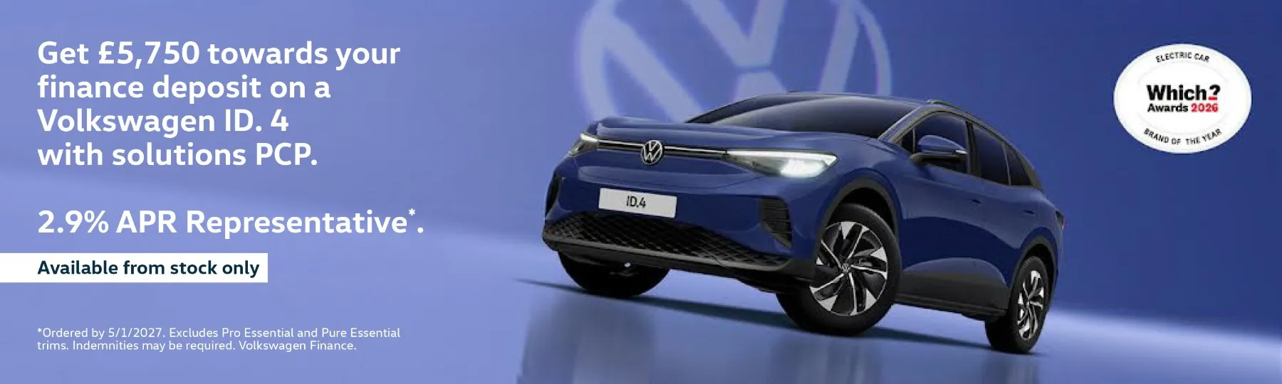 Volkswagen ID.4 New Car Offer