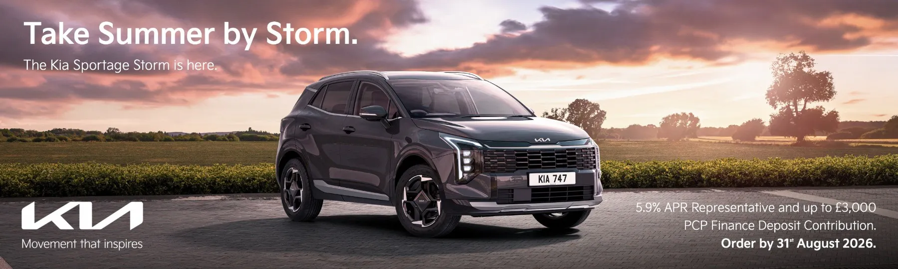 The Kia Sportage New Car Offer