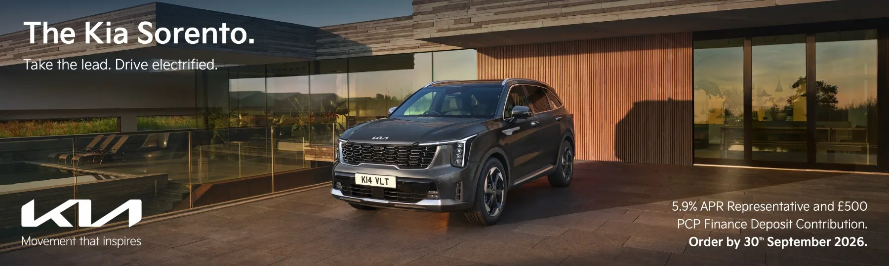 The Kia Sorento New Car Offer