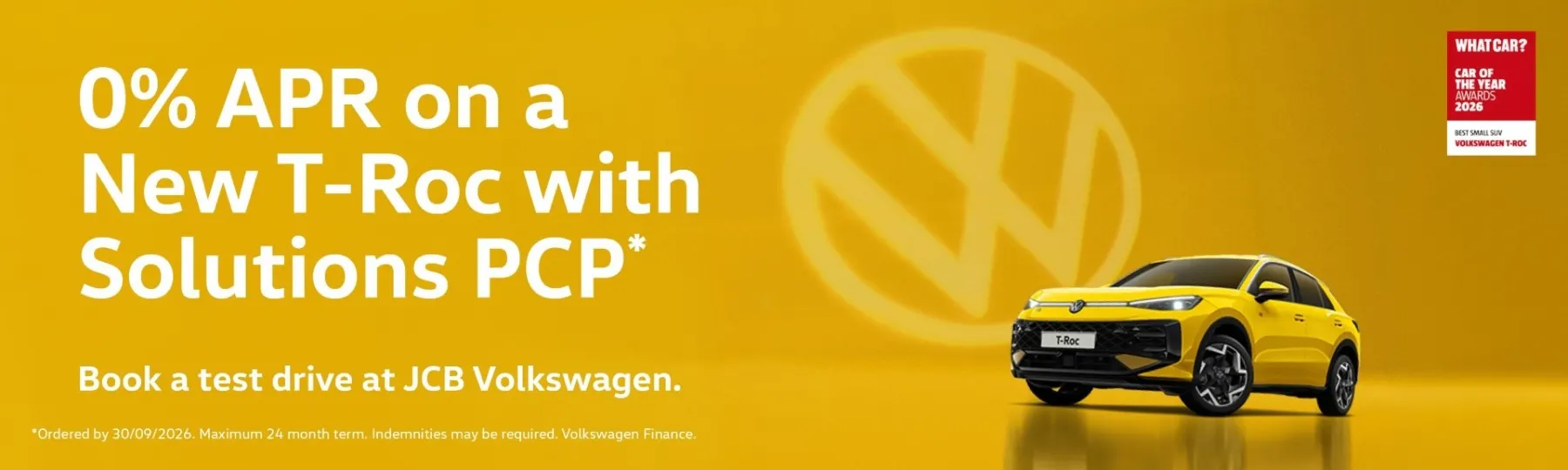 New Volkswagen T-Roc New Car Offer