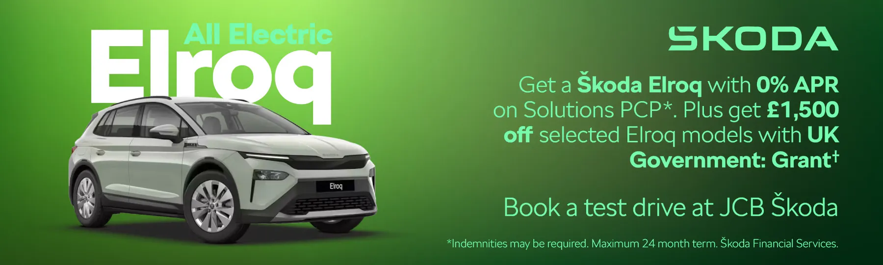 Škoda Elroq New Car Offer