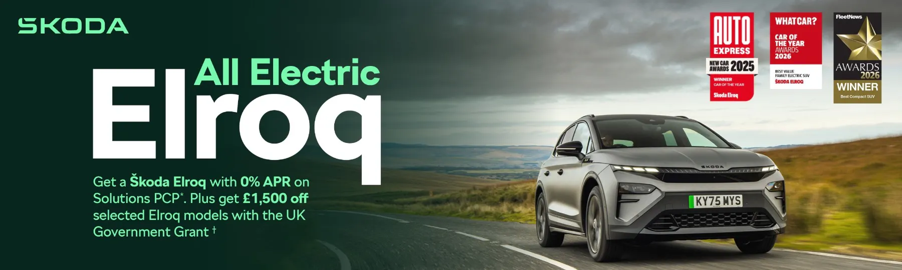Škoda Elroq New Car Offer