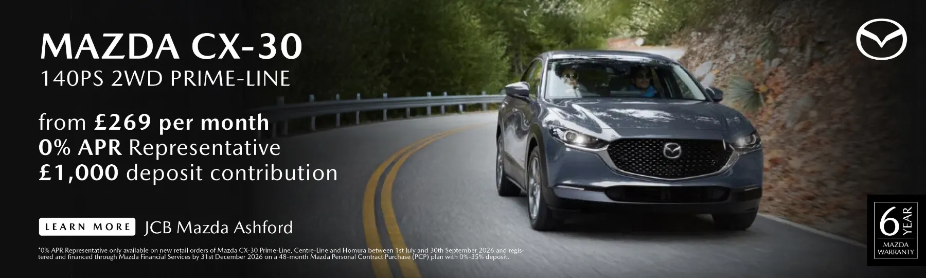 Mazda CX-30 New Car Offer