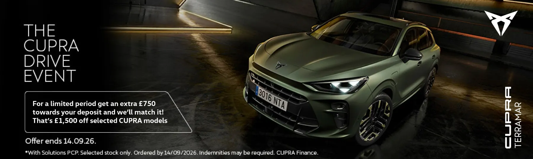 CUPRA Terramar New Car Offer