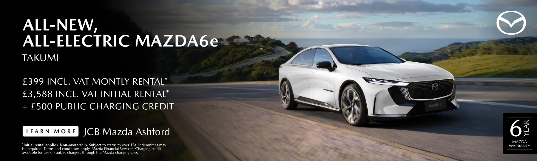 MAZDA6e New Car Offer