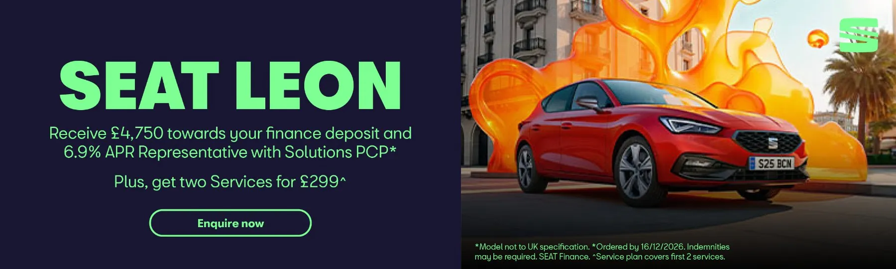 SEAT Leon New Car Offer