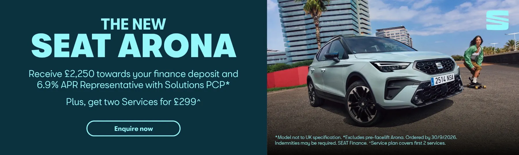New SEAT Arona New Car Offer