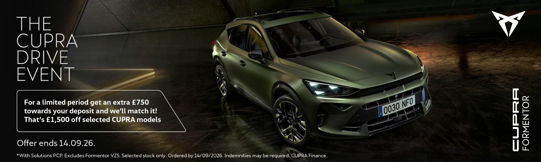 CUPRA Formentor New Car Offer