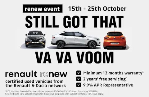 Renew used car Event