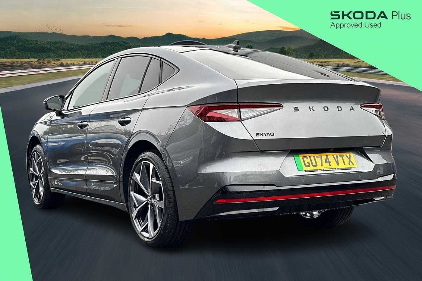 SKODA ENYAQ iV 82kwh Vrs Coupe 5dr Electric Auto 4wd 2025